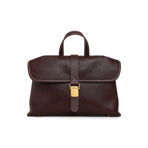 EBLAN Коровья кожа Сумка Обычный Женские Кофе