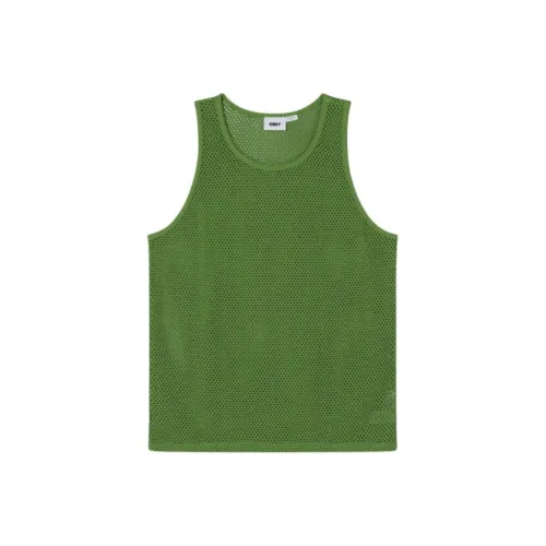 OBEY Spicy Зеленый Мужские Майки