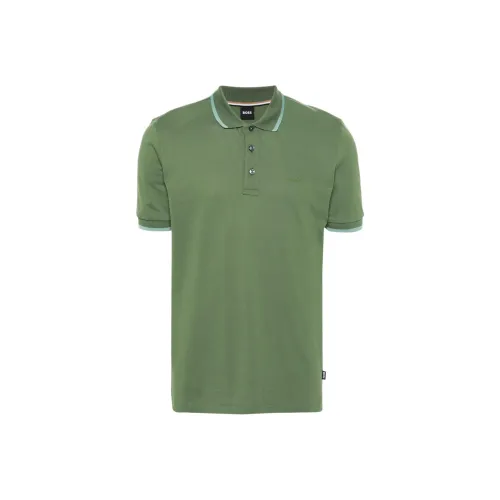 Hugo Boss SS24 Поло Мужское Яблоко Зеленый