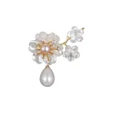 Элегантный белый (Персиковый)