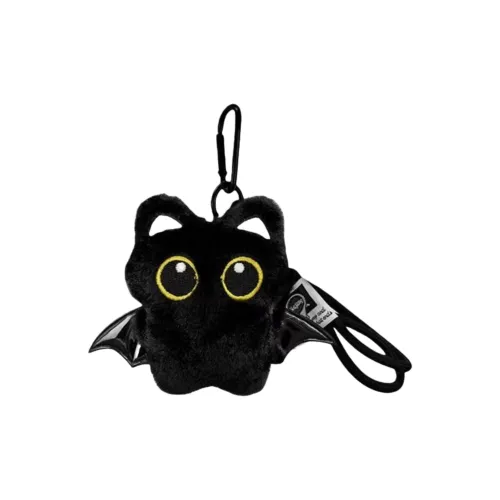 TLXT Ghost Wings Little Черный Кот Plush Подвеска 10 см Длина Тела