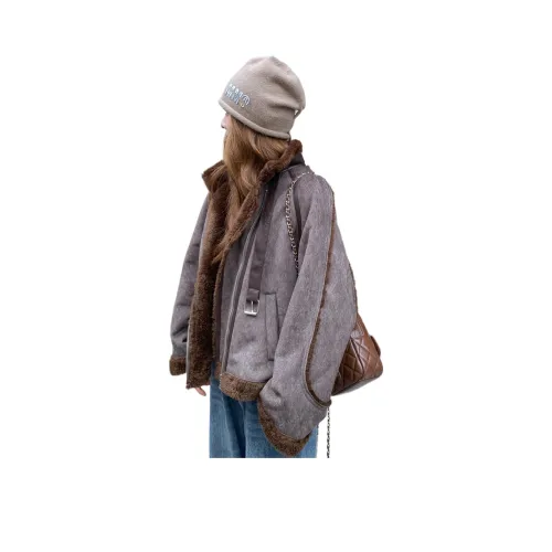 MEXICAN Бархат Feel Пальто Женское