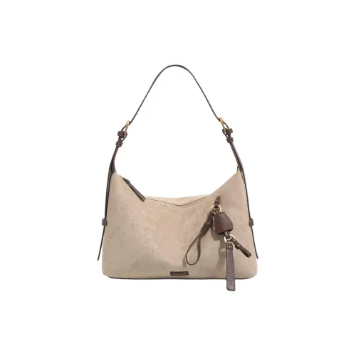 PAYOT Синтетическая кожа Сумка через плечо Стандартная Женская Песочного цвета