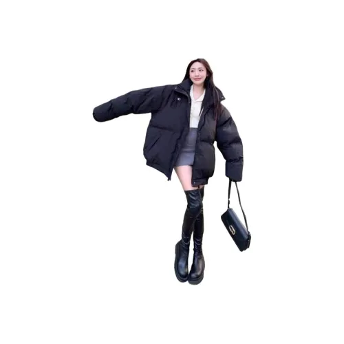 PZHK Черный Женский Пуховик