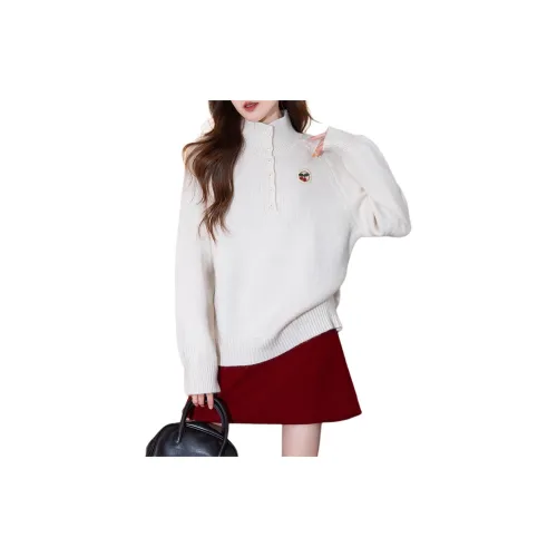 Tonlion Экрю Женская Трикотажная