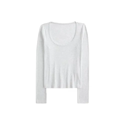 Hollister Серые Женские T-рубашки