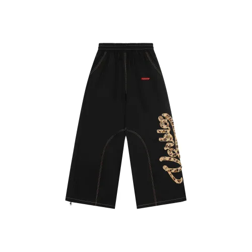 SHANGKUSI Черные Унисекс Джинсы