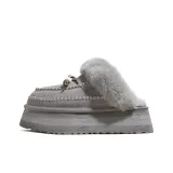 Серый - Платформа 6 см