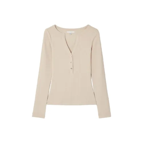 GUESS Бежевые Женские T-рубашки