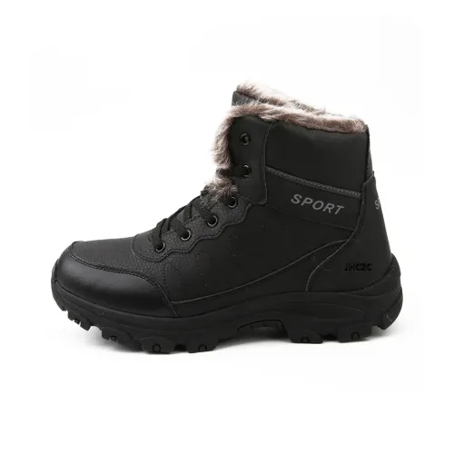 JHCZC Колено Высокая Мартин Ботинок Мужской