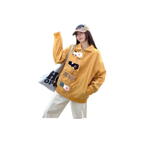 FLIM Жёлтые Женские Куртки