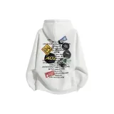 Белый (с флисовой подкладкой и утолщением)