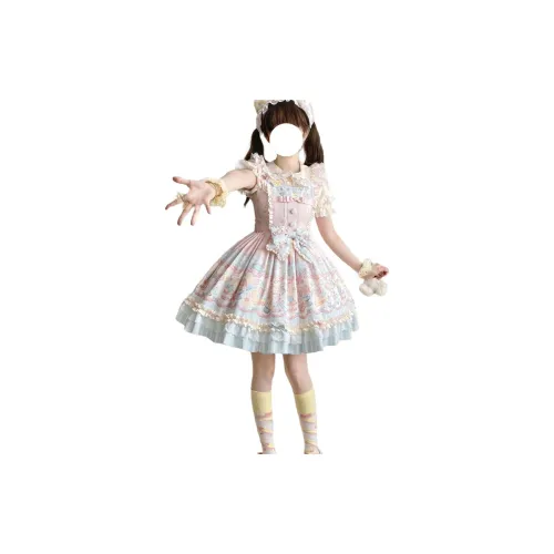 XIAOJUANYAOJIAYOU Лолита-стиль Женские