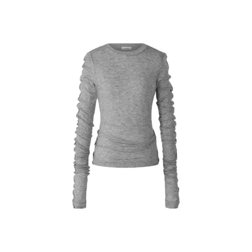 Me Siento Рукав с сборками T-рубашка Женская