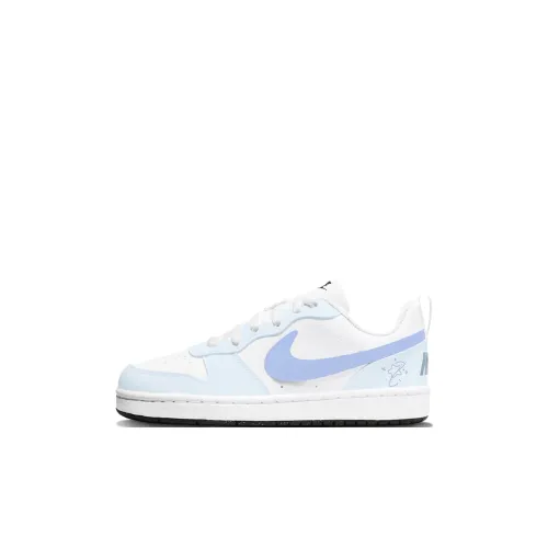 Nike Court Borough Slip Resistant Abrasion Resistant Low Топ Скейтборд Кроссовки Синий Детский