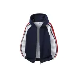 Темно-синий и белый