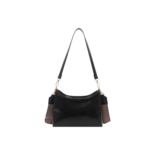 BRABOSTON ПУ (полиуретан) Сумка через плечо Сумка на плечо Унисекс Черный Хаки Светло-коричневый Темно-коричневый