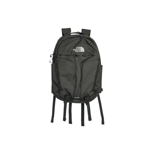 The North Face Wave Lightweight Backpack Unisex Asphalt Gray Light Melange Black The North Face Wave Легкий Рюкзак Унисекс Асфальт Серый Светлый Меланжевый Черный