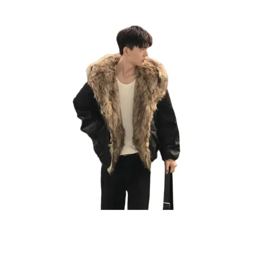 XUBAIHUO Черный Унисекс Пуховики