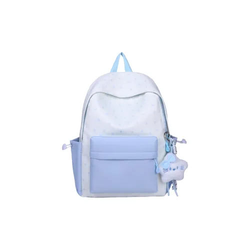 WXRX Nylon Backpack Standard Unisex Blue Green Yellow Pink Black WXRX Нейлон Рюкзак Стандартный Унисекс Синий Зеленый Желтый Розовый Черный