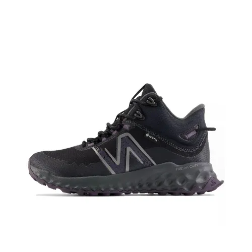 New Balance NB Свежий FOAM Garoé Устойчивый к истиранию Дышащий Высокий Топ Беговые кроссовки Женские Черный
