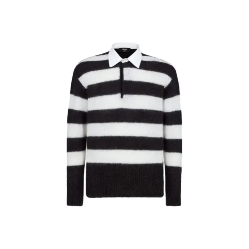 FENDI Мужские черные свитера