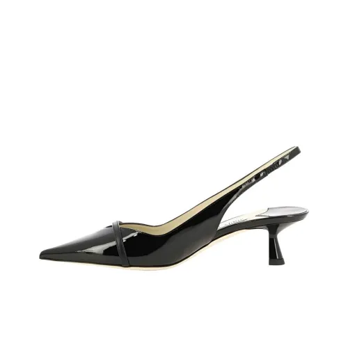 Jimmy Choo Узкий каблук Высокие каблуки 4,5 см Женские Черный