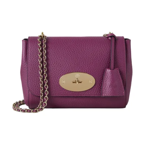 Mulberry Сумка для вечеринки из коровьей кожи плечо сумка женская фиолетовая