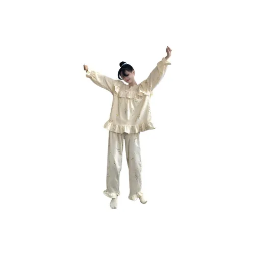 TELENT Кружевная отделка Наборы одежды Женские Пижамные комплекты