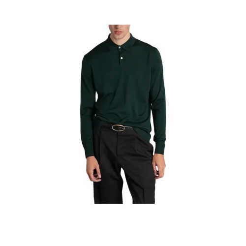 BALLANTYNE Зеленые Мужские Свитера