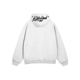 Белый с серой вышивкой (черный текст)