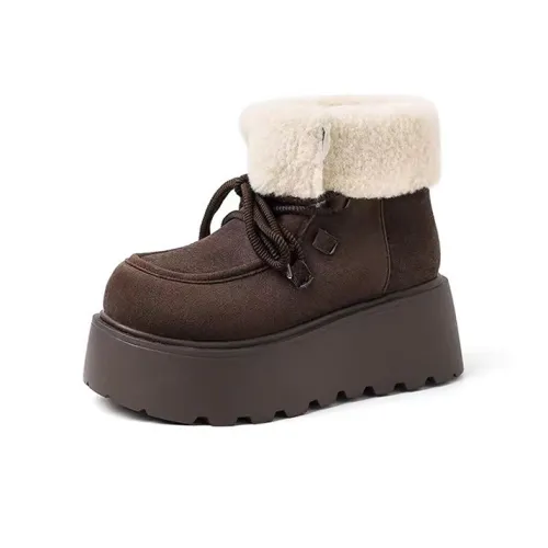 WJA Термический Устойчивый к истиранию Противоскользящий Короткий Снегоботинки Женские