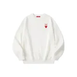 Белый (Десятиспицевая вышивка сердце)