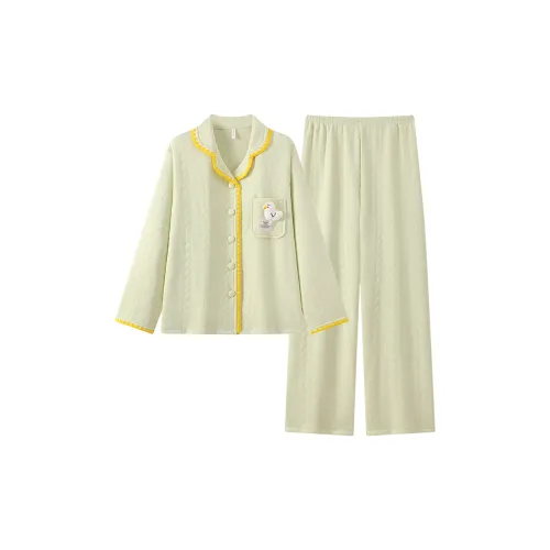 ЮЙЧЖАОЛИНЬ Pajama Комплект Осенний и Зимний Женский