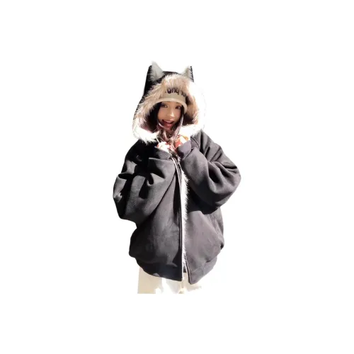 XUBAIHUO Черный Желтый Унисекс Пуховики