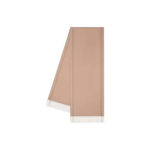 LOUIS VUITTON Кашемировые вязаные шарфы Женские Светлый Умбра