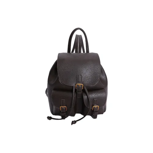 Tezimyt ПУ (полиуретан) Рюкзак Стандартный Унисекс Темно-Кофейный Светло-Кофейный Черный Желтый Коричневый