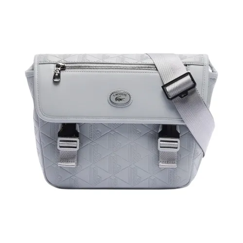 LACOSTE Полиуретан Курьерская Сумка Сумка через плечо Маленькая Мужская Синяя