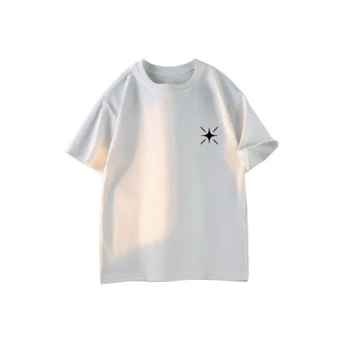 Белый медведь Короткий рукав T-рубашки Унисекс