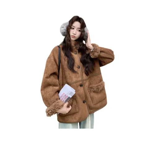 MEXICAN Бархат Feel Пальто Женское