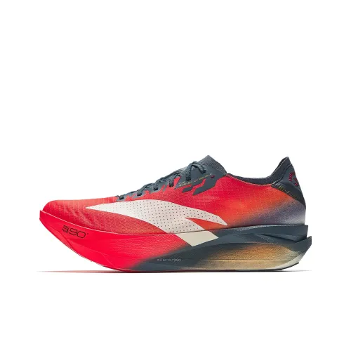 Anta Low Топ Беговые кроссовки Мужские Красный Серый Желтый