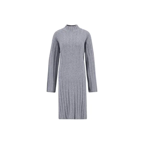 BARBOUR Длинное платье с длинными рукавами женское