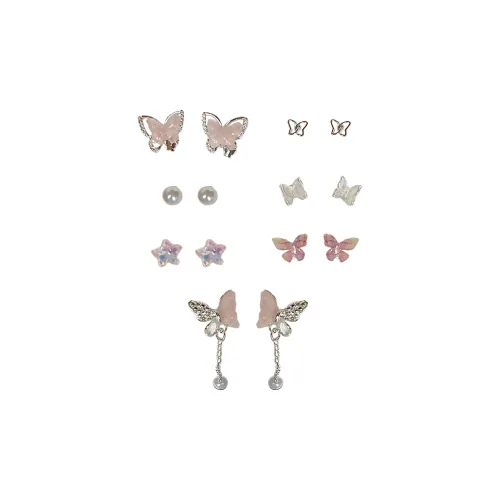 Asia Star Сплав Серьги-гвоздики Женские