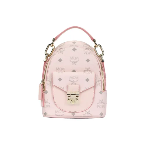 MCM Коровья кожа Рюкзак Женские Розовый