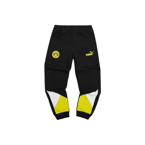 PUMA BVB Черные Детские Брюки