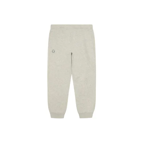 Aape Серый Белый WH2 Мужские Повседневные Штаны