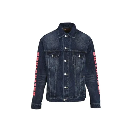 Balenciaga FW25 Denim Jacket Loose Fit Unisex Баленсиага FW25 Деним Куртка Свободный крой Унисекс