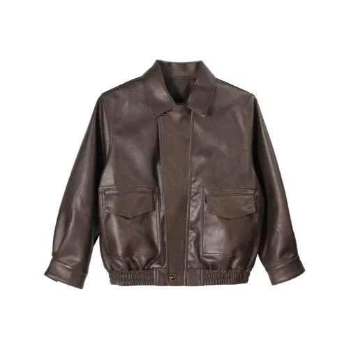 BARRY BANNY Куртка из ПУ (полиуретана) кожа детская