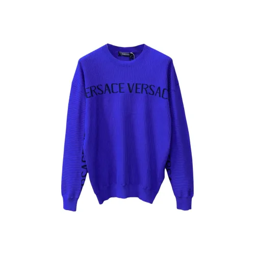 VERSACE Синий Мужской Трикотаж