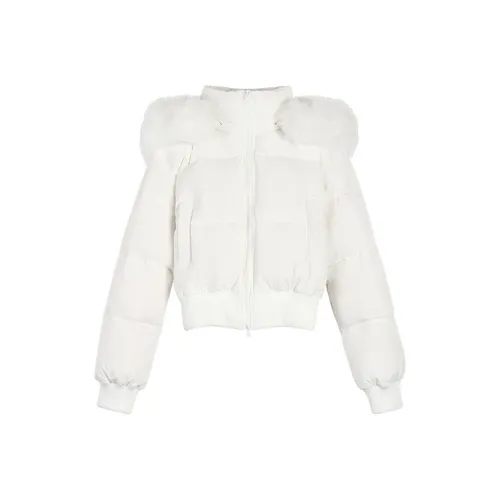 STGX Белый Женский Пуховик